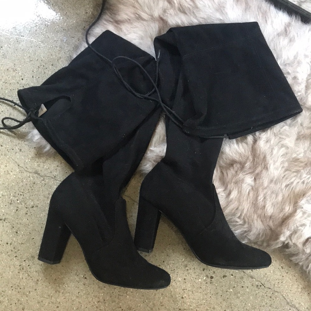 Chinese laundry over the knee boots
